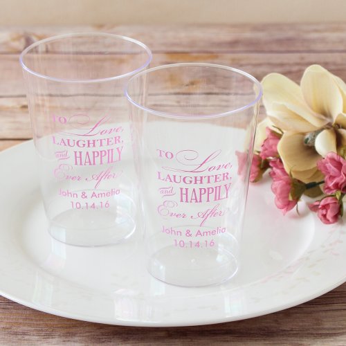 Personalized Clear Plastic Cups