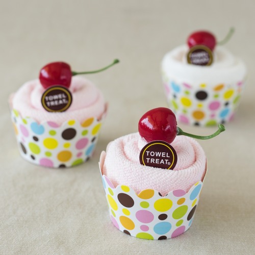 Cupcake Towel Favor