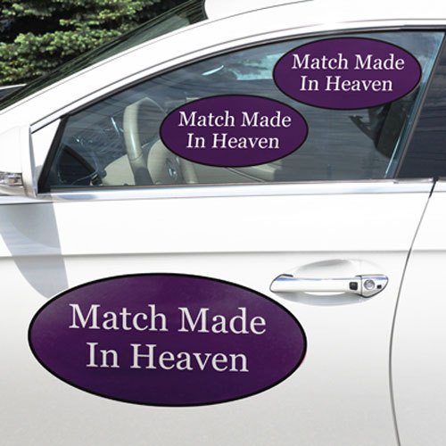 Custom Wedding Window Clings