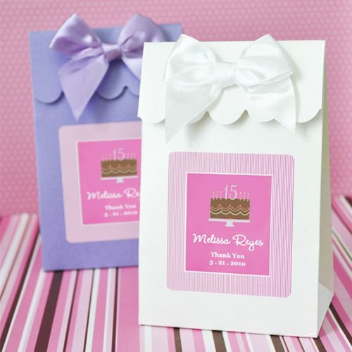 Personalized Quinceanera Candy Bags