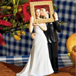 Romantic Couple Wedding Cake Topper