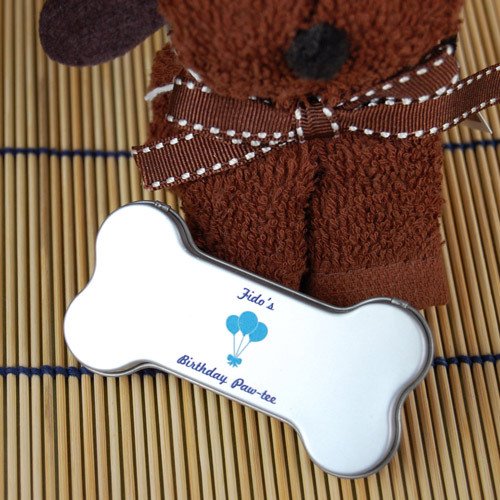 Personalized Doggy Bone Mint Tin