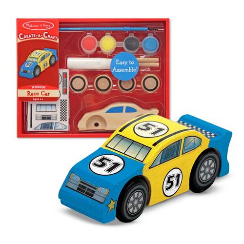 Decorate Your Own Race Car Party Favor