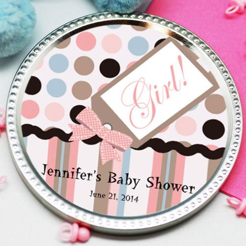 Personalized Baby Shower Chocolate Disc Favor