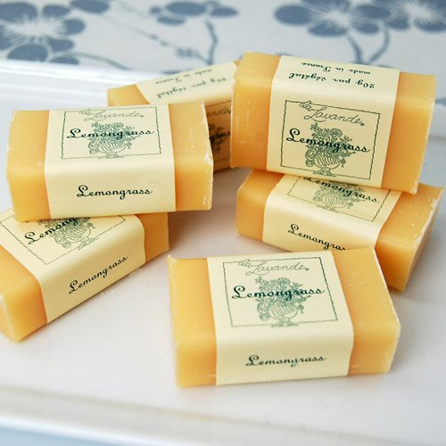 Bulk Mini Lemongrass French Soaps