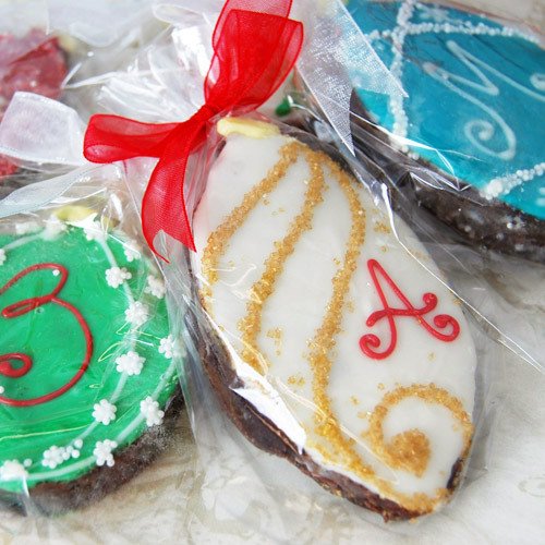 Holiday Ornament Brownie Favor