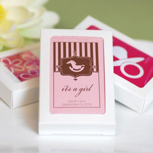 Customized Baby Shower Playing Cards