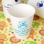 Personalized Baby Shower Paper Cups