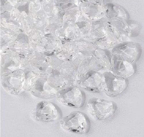 Heart Shaped Diamond Confetti