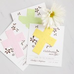 Personalized Designer Religious Seed Card Favor
