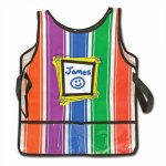 Children's Striped Art Smock