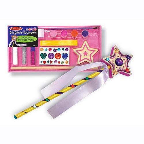 Decorate Your Own Princess Wand Party Favor