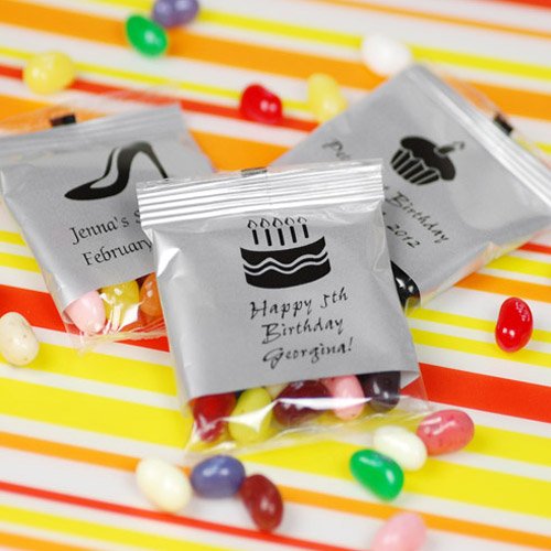 Personalized Birthday Jelly Belly Bag