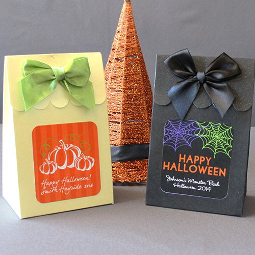 Personalized Holiday Candy Bags
