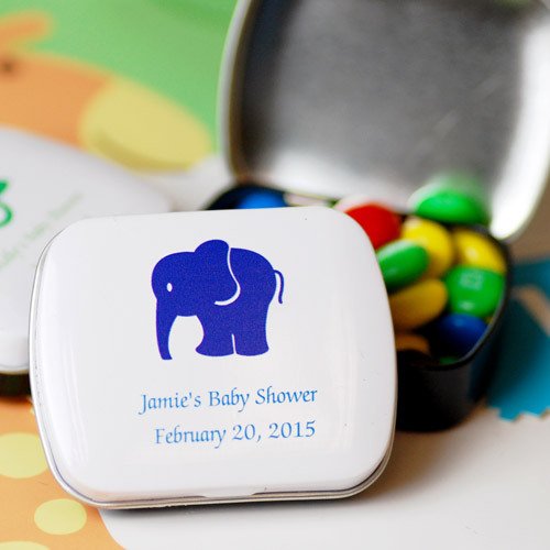 Custom Printed Baby Shower Candy Tin