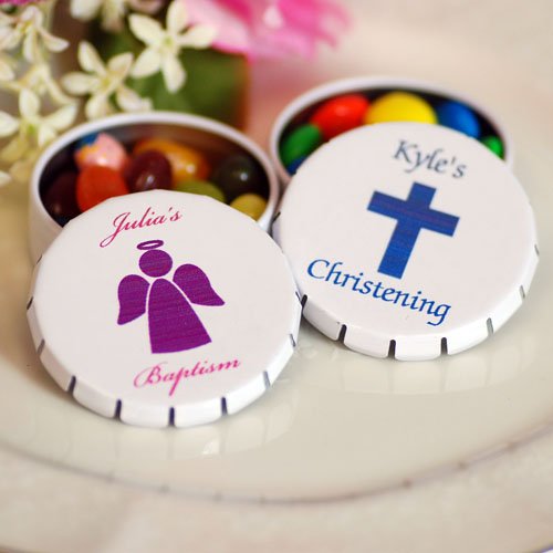 Personalized Snip Snap Party Favor Tin