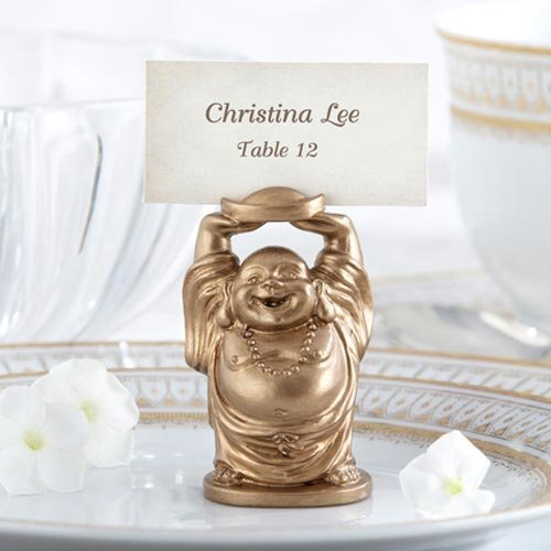 Laughing Buddha Place Card Holders
