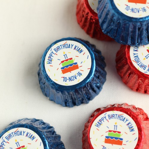 Personalized Birthday Reese's Peanut Butter Cups