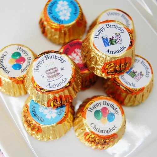 Personalized Birthday Reese's Peanut Butter Cups