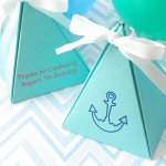 Personalized Pyramid Birthday Favor Box