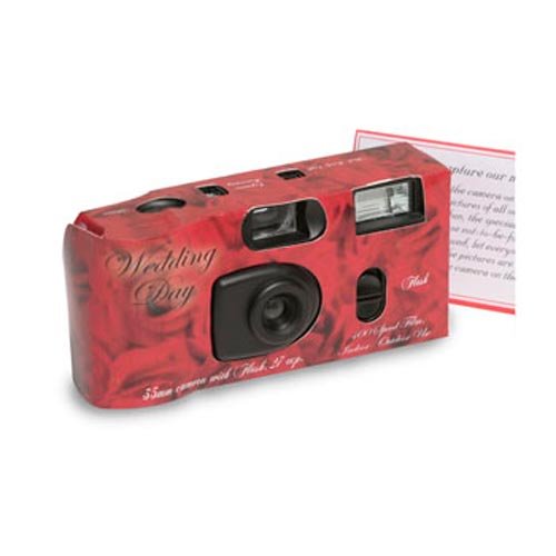 Red Bouquet Wedding Camera