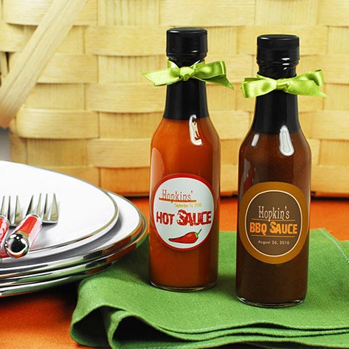 Personalized Birthday Hot Sauce Bottles