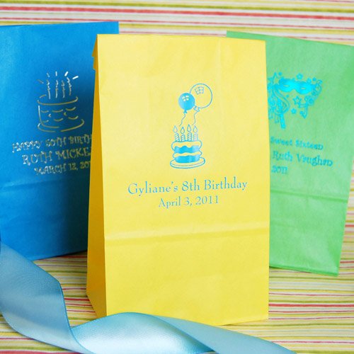 Personalized Birthday Party Goodie Bags