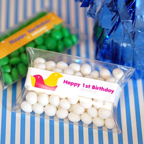 Mini Personalized Birthday Candy Pillow Pack