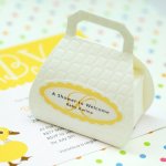 Embossed Favor Bags with Handles