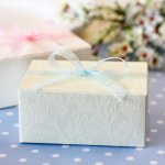 Rectangular Embossed Favor Boxes