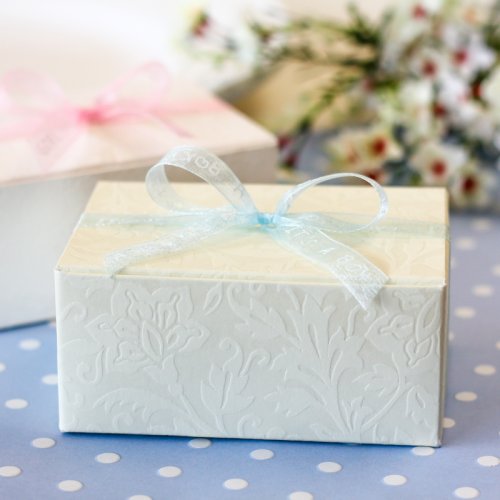 Rectangular Embossed Favor Boxes