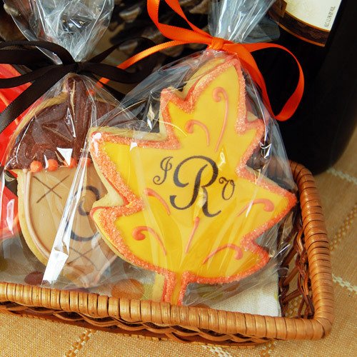 Personalized Fall Cookies