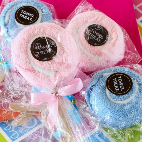 Lollipop Towel Favor