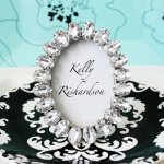 Antique Acrylic Place Card Frame