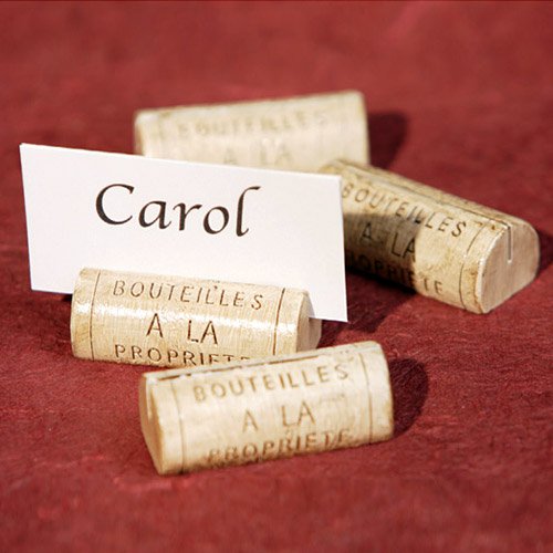 Wine Cork Place Card Holders