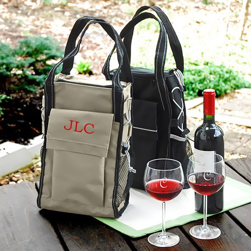 Personalized Insulated Wine Carrier