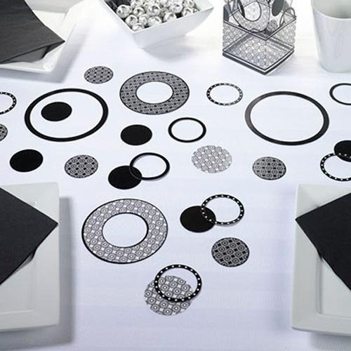 Circles Design Table Decorations