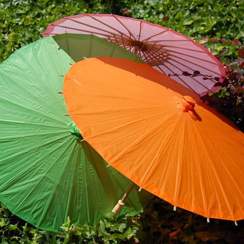 Color Paper Parasol