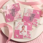 Baby Themed Glass Photo Coasters
