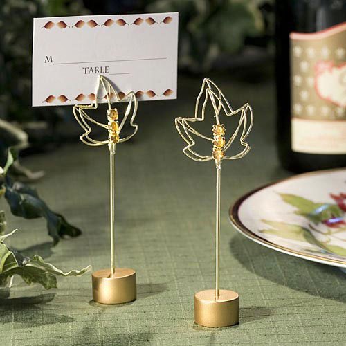Fall Leaves Place Card Holders