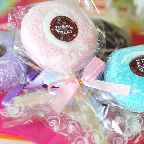 Lollipop Towel Favor