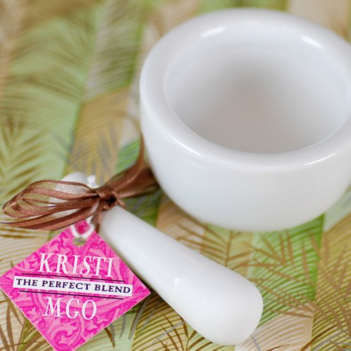 Mini Ceramic Mortar and Pestle