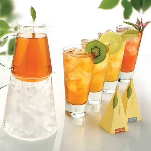 Iced Tea Infusers with Personalized Labels