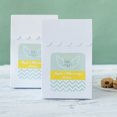 Personalized Baptism Candy Bags