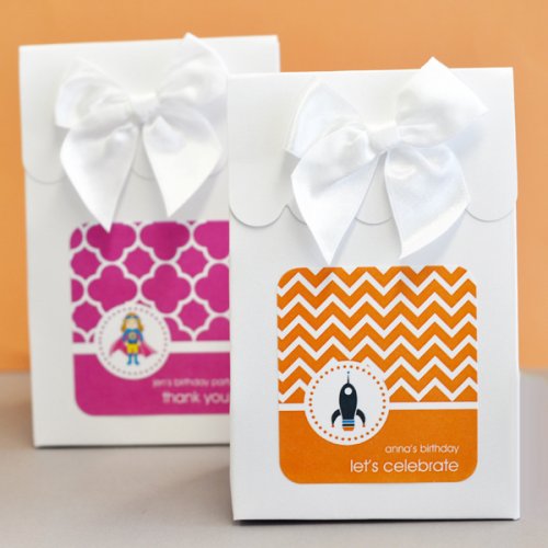 Personalized Kids Birthday Candy Bags