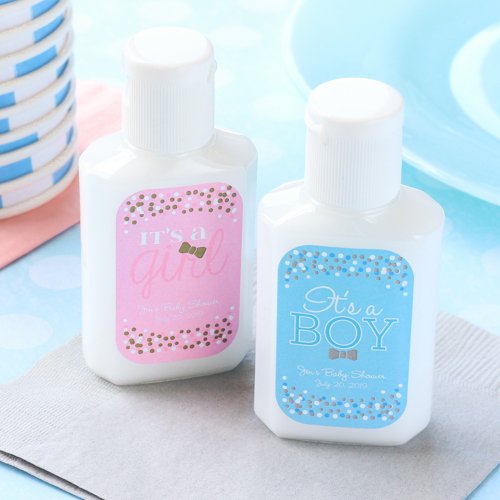 Personalized Baby Shower Hand Lotion