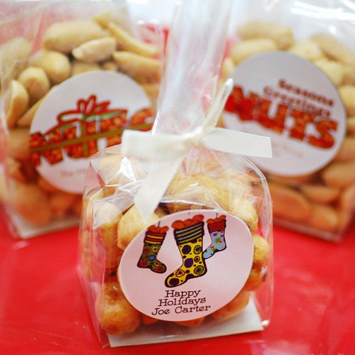 Personalized Nuts Party Favor