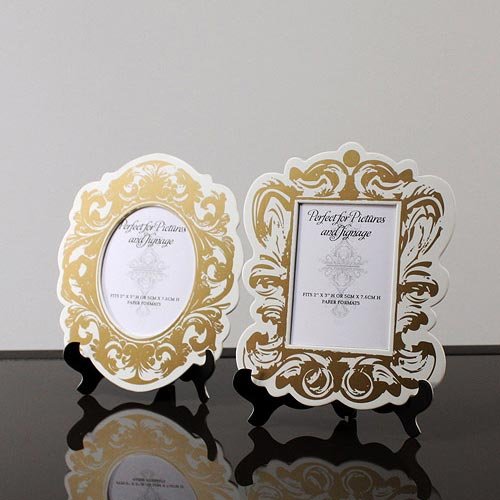 Baroque Paper Frames with Easel