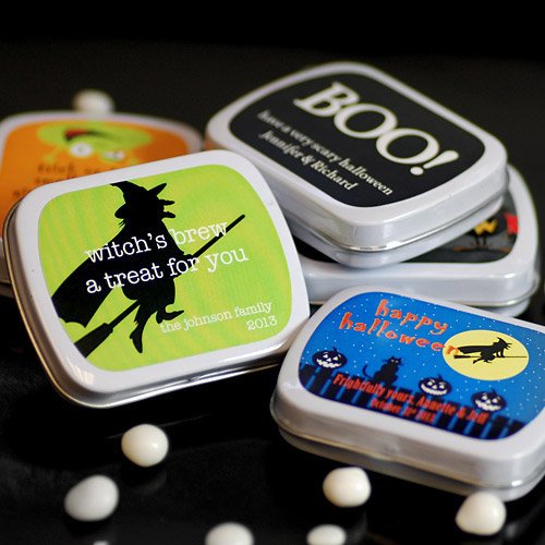 Exclusive Personalized Halloween Mint Tins