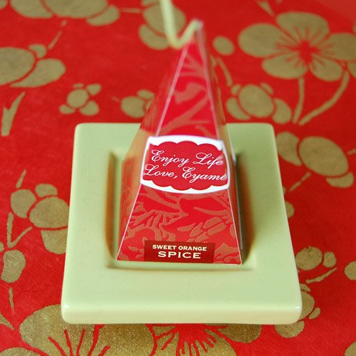 Holiday Tea Sachets with Personalized Labels